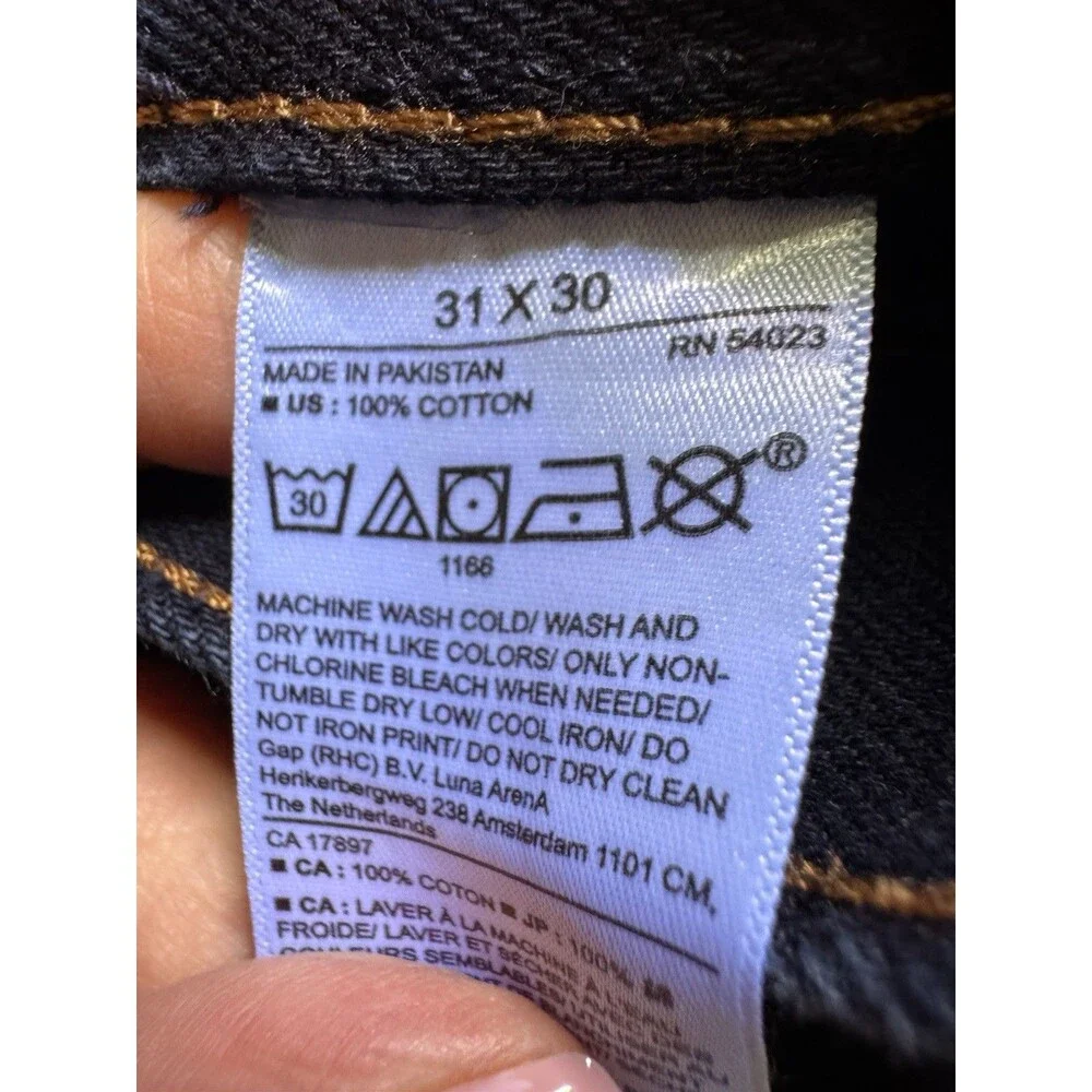 Banana Republic Jeans Heritage Dark Blue Men's 31x30  Straight Fit excellent